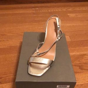 Strappy Silver Formal Sandal